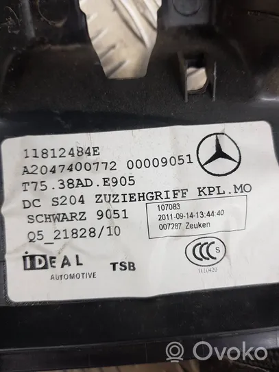 Mercedes-Benz C W204 Другая деталь отделки багажника A2047400772