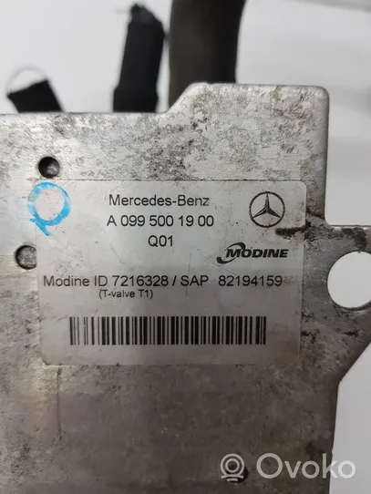 Mercedes-Benz E W213 Vaihteistoöljyn jäähdytin A0995001900