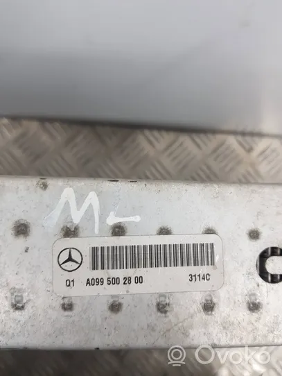 Mercedes-Benz ML W166 Chłodnica powietrza doładowującego / Intercooler A0995002800