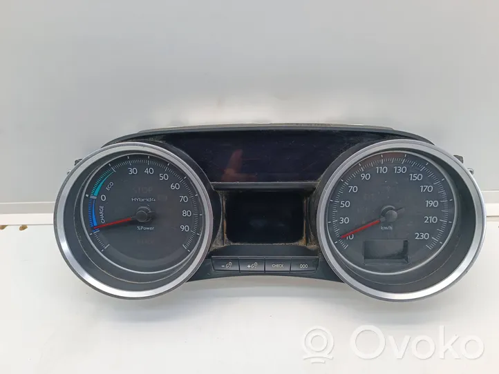Peugeot 508 Speedometer (instrument cluster) 9800419880