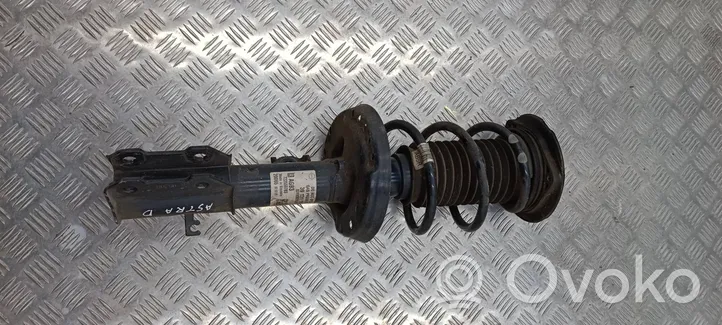 Opel Astra K Front shock absorber with coil spring 39131176