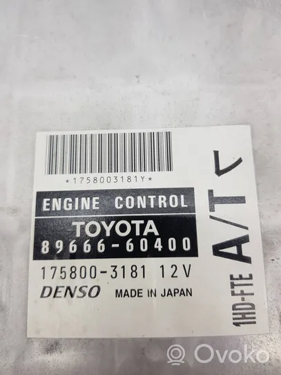 Toyota Land Cruiser (J100) Kiti valdymo blokai/ moduliai 8966660400