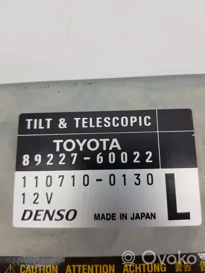 Toyota Land Cruiser (J100) Vairo kolonėlės valdymo blokas 8922760022