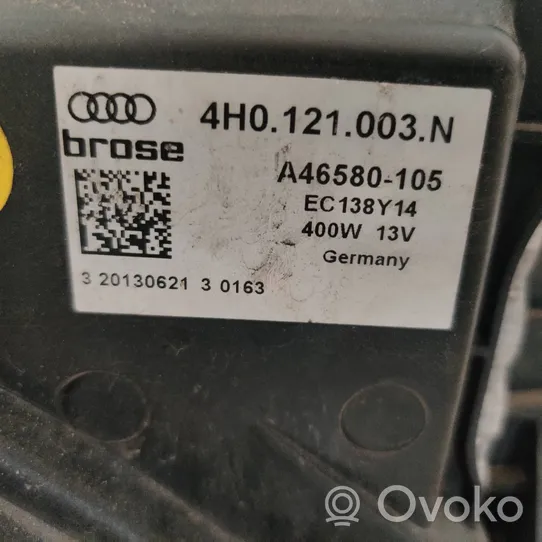 Audi A6 S6 C7 4G Jäähdytinsarja 4H0121003N