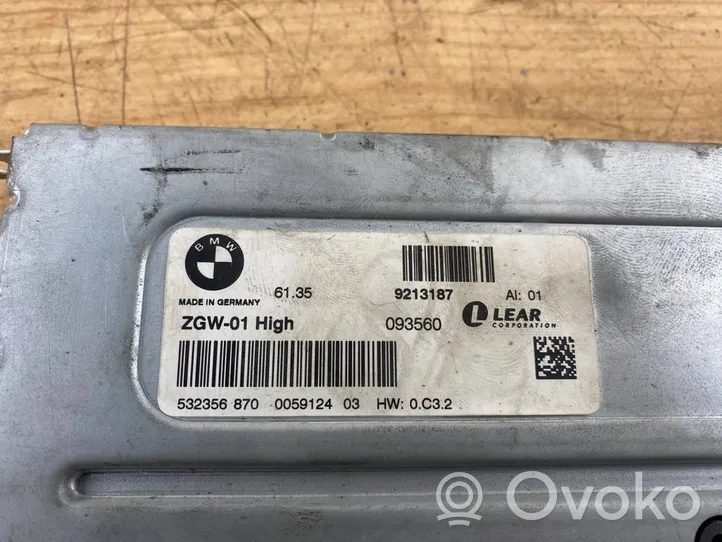 BMW 5 GT F07 Module de passerelle 9213187