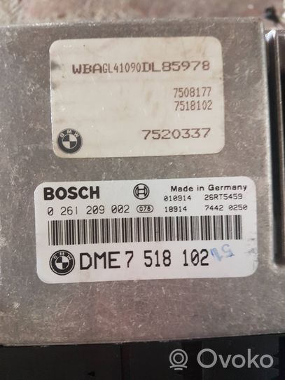 BMW 7 E65 E66 Centralina/modulo del motore 7518102