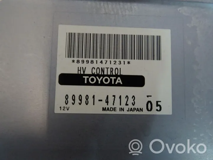 Toyota Prius (NHW20) Galios (ECU) modulis 89981-47123