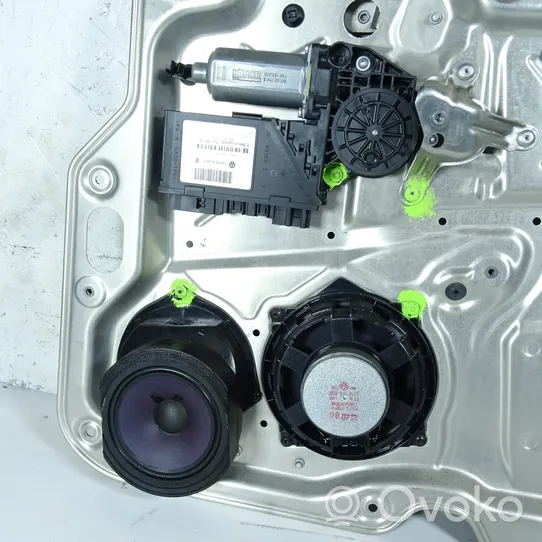 Volkswagen Phaeton Elektryczny podnośnik szyby drzwi przednich 3D4837756AC