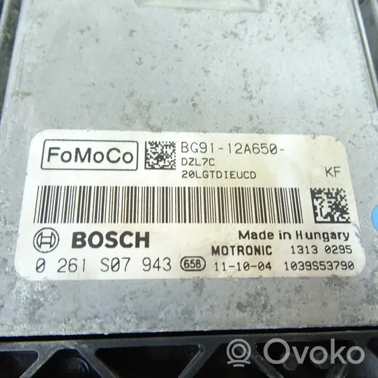 Ford Mondeo MK IV Блок управления двигателем ECU BG91-12A650-KF