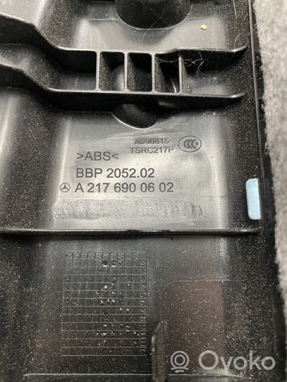 Mercedes-Benz S C217 Bagažinės slenksčio apdaila A2176900602