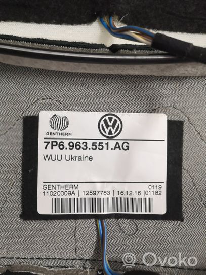 Volkswagen Touareg II Garniture de siège 7P6881406GNUFH