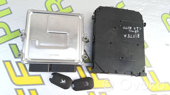 Peugeot Rifter Kit calculateur ECU et verrouillage 9845141280