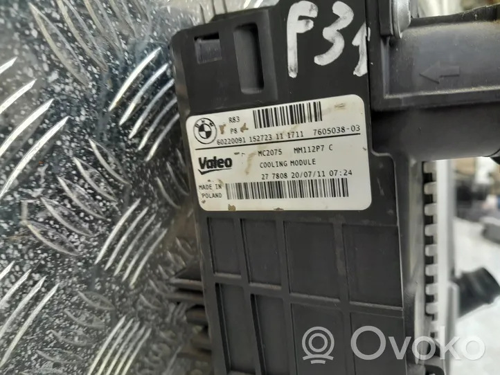 BMW 3 F30 F35 F31 Kit Radiateur 7605038-03