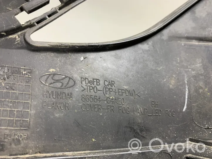 Hyundai i30 Grille inférieure de pare-chocs avant 86564G4AEO