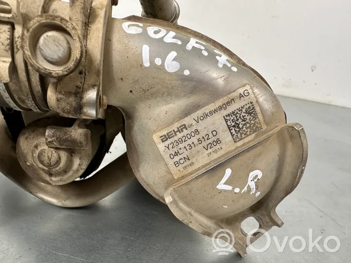 Volkswagen Golf VII Refroidisseur de vanne EGR 04L131512D