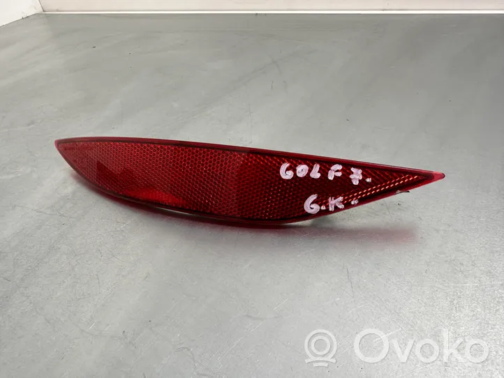 Volkswagen Golf VII Rear tail light reflector 5G4945105