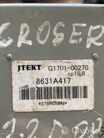 Citroen C-Crosser Module d'unité de commande de console centrale 8631A417
