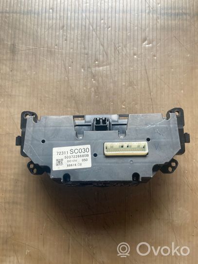 Subaru Forester SH Centralina del climatizzatore 72311SC030