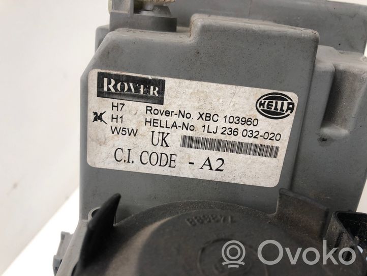 Rover 75 Faro/fanale XBC103960