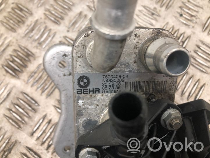 BMW 7 F01 F02 F03 F04 Eļļas filtra turētājs / dzesētājs 780040804