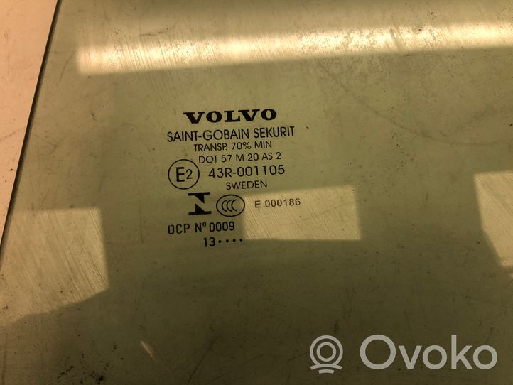 Volvo S60 Rear door window glass 