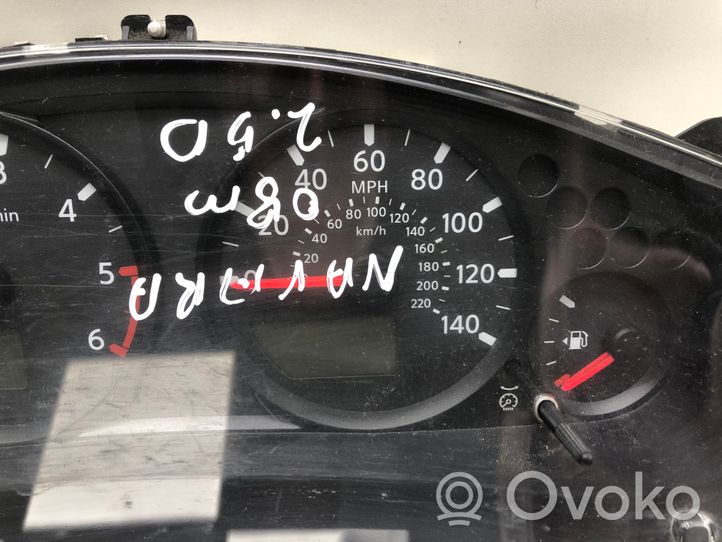 Nissan Navara D40 Compteur de vitesse tableau de bord 248103X27E