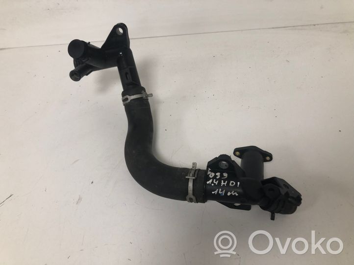 Citroen DS3 Tubo flessibile del liquido di raffreddamento del motore 9684589080