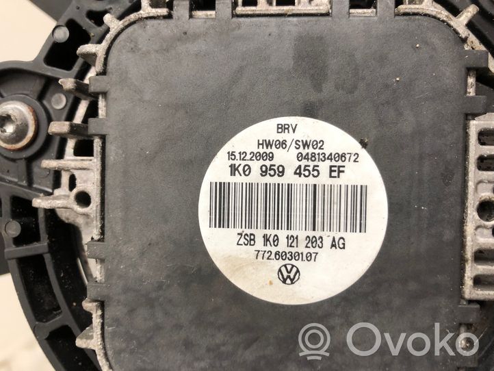 Skoda Octavia Mk2 (1Z) Jäähdyttimen jäähdytinpuhaltimen suojus 1K0959455EF