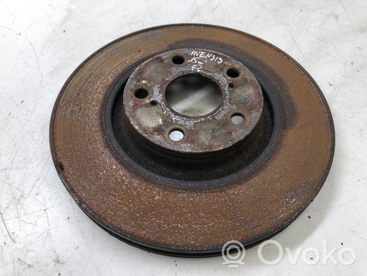 Toyota Avensis T270 Disque de frein avant 