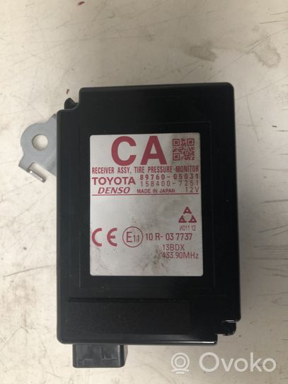 Toyota Avensis T270 Module de pression des pneus 8976005031