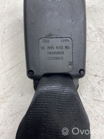 Citroen DS3 Rear seatbelt buckle 9684561080