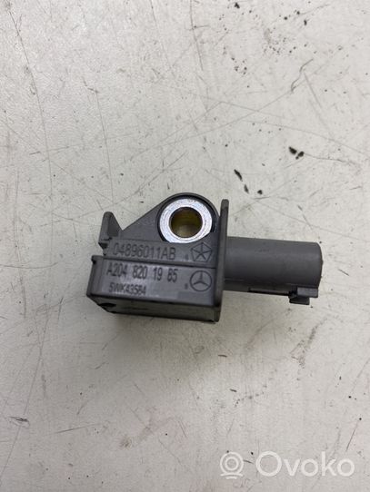 Mercedes-Benz C AMG W204 Airbag deployment crash/impact sensor A2048201985