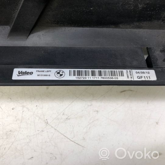 BMW 3 F30 F35 F31 Šoninė dalis radiatorių panelės (televizoriaus) 