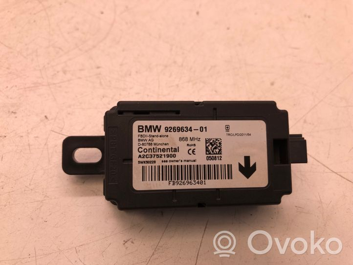 BMW 3 F30 F35 F31 Boîtier module alarme 