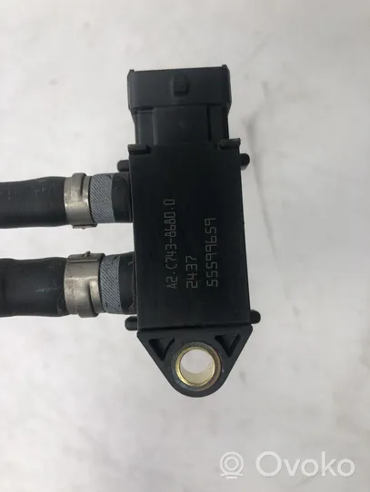 Opel Astra K Exhaust gas pressure sensor 55599659