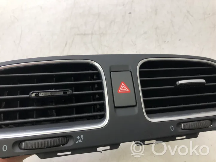 Volkswagen Golf VI Dash center air vent grill 