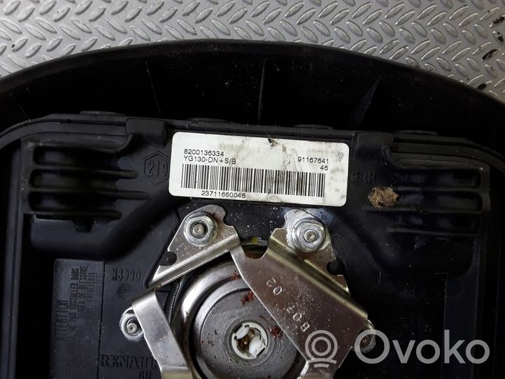 Opel Vivaro Ohjauspyörän turvatyyny 91167641
