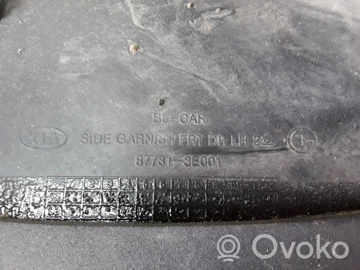 KIA Sorento Rivestimento della portiera anteriore (modanatura) 877313E001