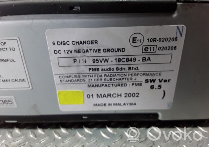 Ford Galaxy Zmieniarka płyt CD/DVD 95VW18C849