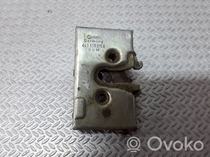 Audi 100 200 5000 C3 Serrure de porte arrière 443839015A