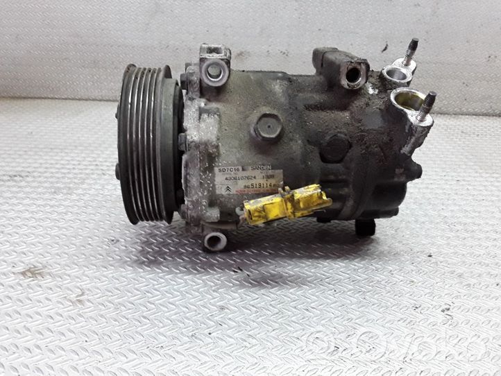 Citroen C4 I Picasso Compressore aria condizionata (A/C) (pompa) 9651911480