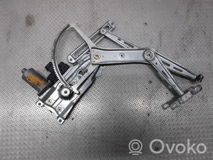 Opel Zafira A Front door window regulator with motor 90579356