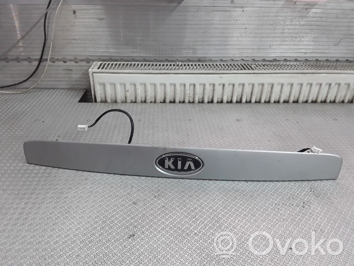 KIA Cerato Trunk door license plate light bar 