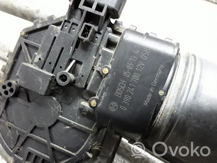 Citroen C5 Mechanizm i silniczek wycieraczek szyby przedniej / czołowej 0390241700