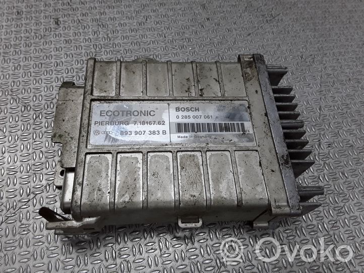 Audi 80 90 B3 Centralina/modulo del motore 893907383B