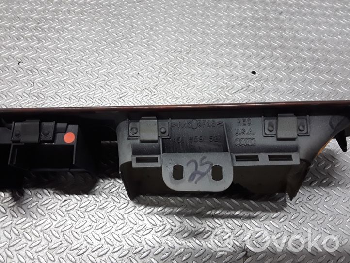 Audi A8 S8 D2 4D Rivestimento della maniglia interna per portiera anteriore 4D1959521