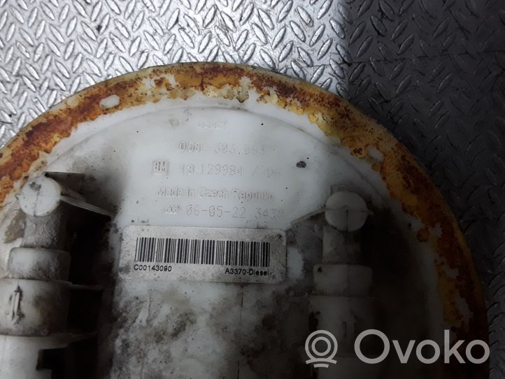 Opel Zafira B Pompa carburante immersa 0580303063