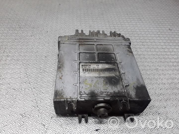 Renault Scenic I Sterownik / Moduł ECU 0281001809