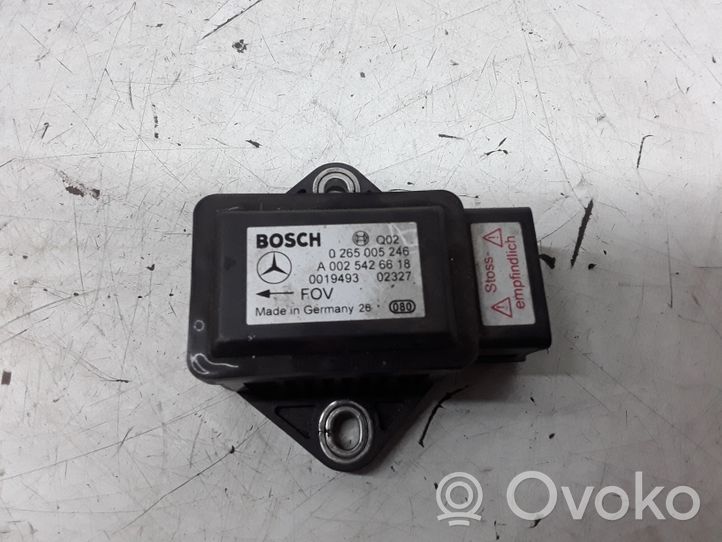 Mercedes-Benz Vaneo W414 ESP acceleration yaw rate sensor 0265005246