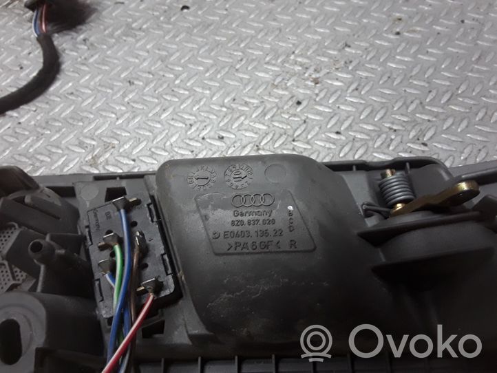 Audi A2 Poignée inférieure de porte avant 8Z0837020